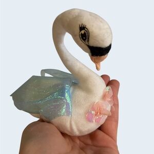 2003 Barbie Fantasy Tales Swan Lake Odette Plush
